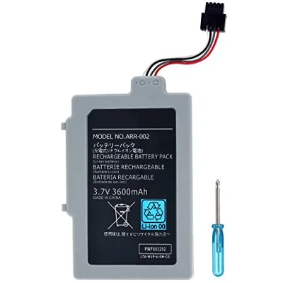 Abbildung von OSTENT 3,7 V 3600 mAh Akku Ersatz für Nintendo Wii U Gamepad