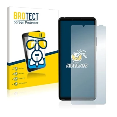 Abbildung von BROTECT Schutzglas für Sony Xperia 10 III / Lite Schutzfolie Panzer Folie Glas [Extrem Kratzfest 9H, Anti Fingerprint, Ultra Transparent]