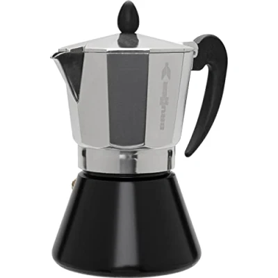 Abbildung von Espressokocher Percolator Mc Moka Kaffee Kocher Espresso Kanne Induktion