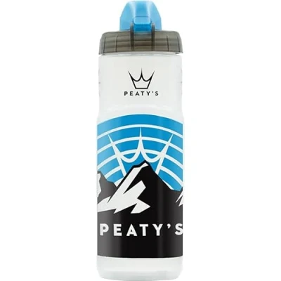 Abbildung von Peaty&#039;s x Fidlock Lockin Magnetische Fahrrad Trinkflasche mit Halter 600 ml für und Halterung System, Premium Alternative zu Getränkehalter, Twist &amp; Release