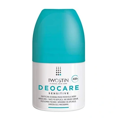 Abbildung von Iwostin Deocare Sensitive Roll on Antiperspirant Effektiver Schweißschutz 50 ml