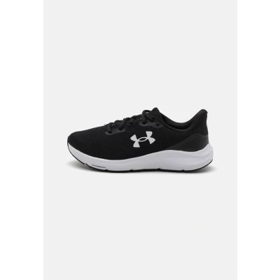 Abbildung von Under Armour Charged Pursuit 4 Laufschuh Straße, Damen, Größe: 38, Black/white Schuhe