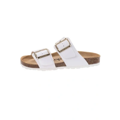 Abbildung von Palado Samos EGS Pantolette flach Weiß lack, Damen, Größe: 37, lack Schuhe