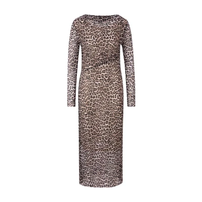 Abbildung von Rich &amp; Royal MIDI Freizeitkleid, Damen, Größe: 40, Caffee latte