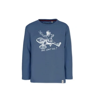 Abbildung von Band of Rascals Langarmshirt für Kinder, Größe: 110/116, Blue