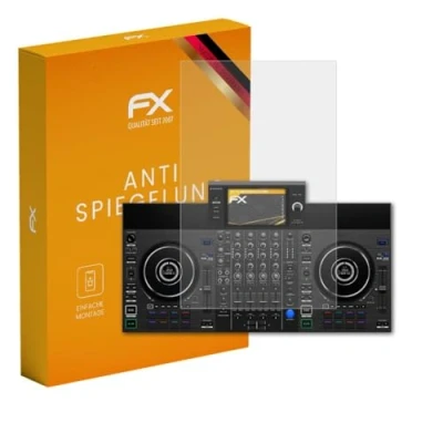 Abbildung von atFoliX Panzerfolie kompatibel mit Denon DJ SC Live 4 Schutzfolie, entspiegelnde und stoßdämpfende FX Folie (3X)