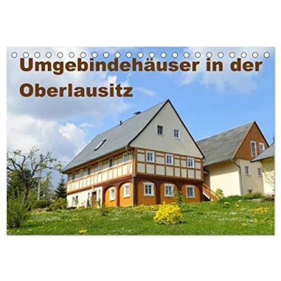 Abbildung von Umgebindehäuser in der Oberlausitz (Tischkalender 2025 DIN A5 quer), CALVENDO Monatskalender