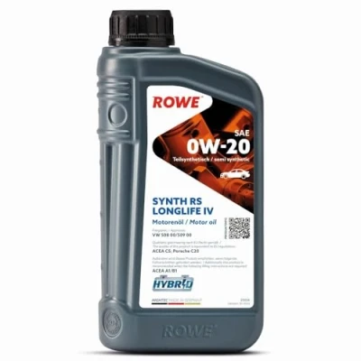 Abbildung von ROWE 1 Liter HIGHTEC SYNTH RS LONGLIFE IV SAE 0W 20 Motorenöl PKW Motoröl