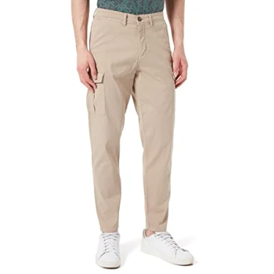 Abbildung von Selected Homme Cargohose, Herren, Größe: 32x32, Chinchilla