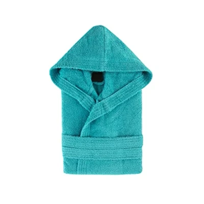 Abbildung von Top Towels Unisex Erwachsene Kapuze Bademantel, Marineblau, XL