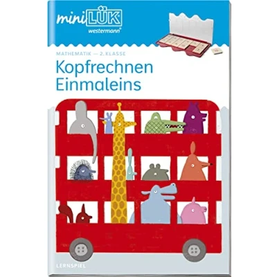 Abbildung von miniLÜK: 2. Klasse Mathematik Kopfrechnen Einmaleins (miniLÜK Übungshefte: Mathematik)
