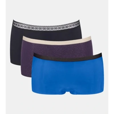 Abbildung von Sloggi 3P GO Unique Hipster Shorts Mixed Baumwolle Small Damen