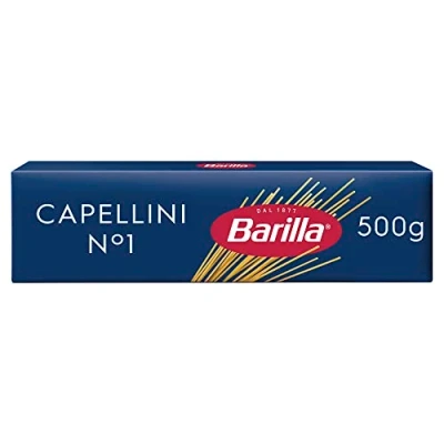 Abbildung von Barilla Pasta Nudeln Klassische Capellini n. 1 aus hochwertigem Hartweizen immer al dente 500 g