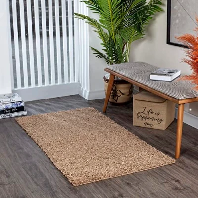 Abbildung von Surya Hochflor Teppich &quot;BORACAY&quot;, rechteckig, Flauschig, Langflor, Weich, Wohnzimmer Flurteppich, Grau
