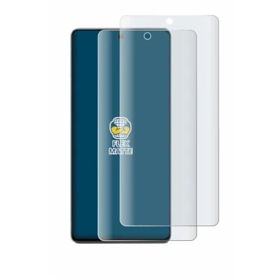 Abbildung von BROTECT Full Cover Schutzfolie Matt für Google Pixel 7 Pro (2 Stück) Screen Displayschutz Folie, 3D Curved, Anti Reflex