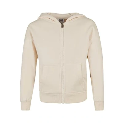 Abbildung von Urban Classics Sweatjacke für Kinder, Größe: 122/128, Whitesand