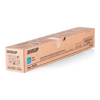Abbildung von Develop A33K4D0 Ineo+224 TN321C Toner, 25000 Seiten, cyan