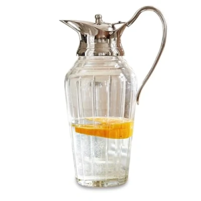 Abbildung von Mirabeau Wasserkaraffe Krug Braux klar/silber