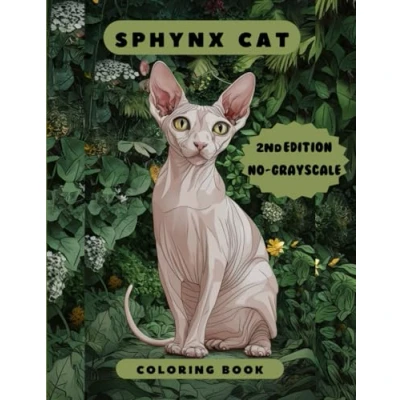Abbildung von SPHYNX CAT : COLORING BOOK FOR KIDS TEENS AND ADULTS: GIFTS (ANIMALS BOOK)
