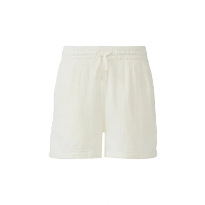Abbildung von QS Shorts, Damen, Größe: 34, Ecru