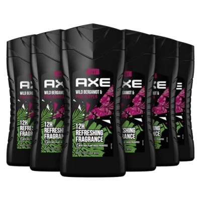 Abbildung von 6x Axe Duschgel 3in1 Wild Fresh Bergamot &amp; Pink Pepper 250ml
