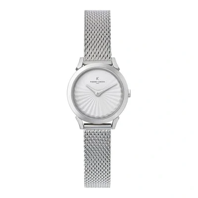 Abbildung von Pierre Cardin Damen Uhren Analog Quarz One Size Silber 32017758