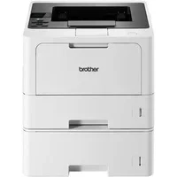 Abbildung von Brother HL L5210DNT Laserdrucker schwarz weiß (A4, 48 Seiten/Min., 1.200x1.200 DPI, LAN, Duplex, 250+520 Blatt Papierkassetten) weiß/grau