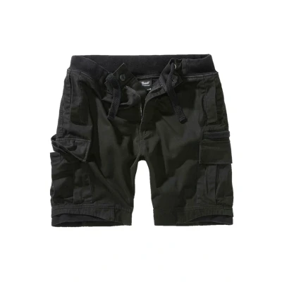 Abbildung von Brandit Packham Vintage Shorts, Herren, Größe: 36x30, Black