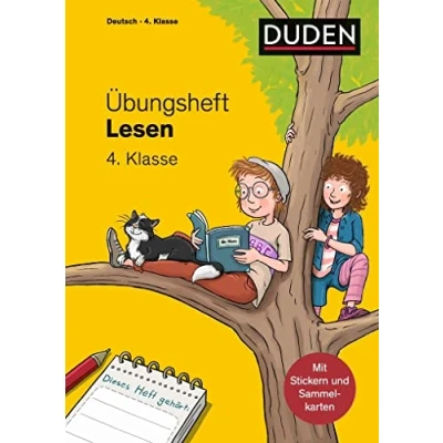 Abbildung von Übungsheft Lesen 4. Klasse: Mit Stickern und Lernerfolgskarten (Übungshefte Grundschule Deutsch)