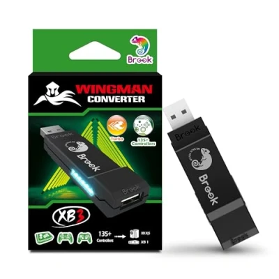 Abbildung von Brook Wingman XB 3 Converter Entfesseln Sie die Leistung des Multi Plattform Spiels, kabelloser Controller Adapter für neuen Series X/S, One und PC (X Input) Konsolen