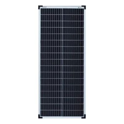 Abbildung von enjoy solar Mono 80W 12V Monokristallines Solarmodul182mm Solarzellen 10 Busbars Solarpanel ideal für Wohnmobil, Balkonanlage, Gartenhäuser, Boot (DataCollect® Version)