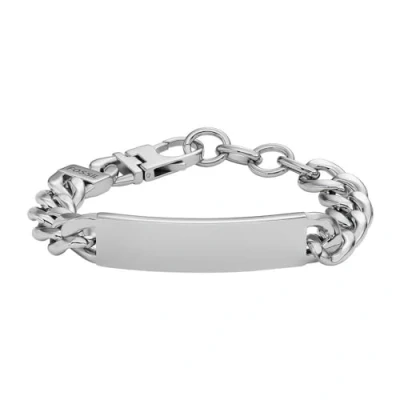 Abbildung von Fossil DREW TONE Armband silvercoloured, Herren, Größe: One Size, Silver coloured