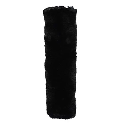 Abbildung von Rhinegold 0 Luxe Noseband Cover Nasenriemen Abdeckung, Schwarz, Einheitsgröße