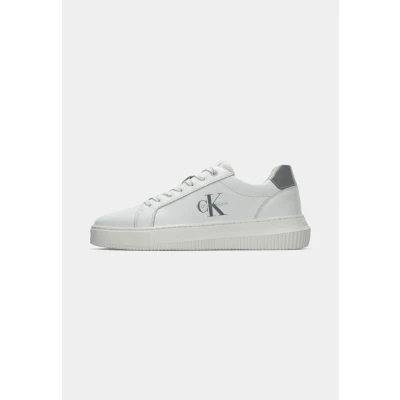 Abbildung von Calvin Klein Jeans Sneaker low, Damen, Größe: 36, Bright white/silver Schuhe