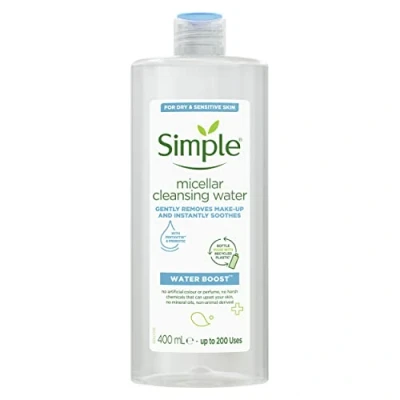 Abbildung von Simple Water Boost Mizellenreinigungswasser 400 ml, 6 Stück