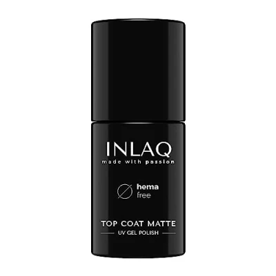 Abbildung von INLAQ® HEMA Free Top Coat Matte No Wipe UV mit Effekt Matt Gek Gel Nagellack