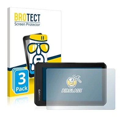 Abbildung von BROTECT Schutzglas für Garmin Tread 5.5&quot; (3 Stück) Schutzfolie Panzer Folie Glas [Extrem Kratzfest 9H, Anti Fingerprint, Ultra Transparent]