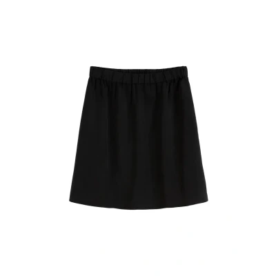 Abbildung von Marc O&#039;Polo Denim Ausgestellter AUS Alinienrock, Damen, Größe: XXS, Black