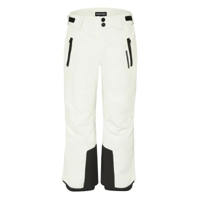 Abbildung von Chiemsee MIT Print AM BEIN Skihose für Kinder, Größe: 146/152, Star white