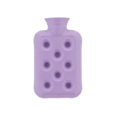 Abbildung von Fashy Mini Wärmflaschen Wabenform, 0,5 L, flieder