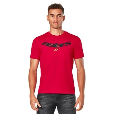 Abbildung von Alpinestars Herren Elliptic Csf Tee T Shirt, Rot, XXL