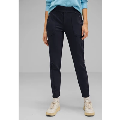 Abbildung von Street One Jogginghose, Damen, Größe: 34x30, Blau