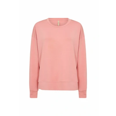 Abbildung von Soyaconcept Scbanu Sweatshirt, Damen, Größe: Medium, Peach pink