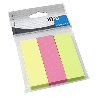 Abbildung von inFO Brillantmix Haftmarker 2,5 x 7,5 cm