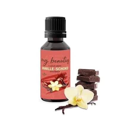 Abbildung von my beauties Flavour Drops 30 ml Vanille &amp; Schoko Aroma Tropfen für Lebensmittel zuckerfrei und kalorienarm