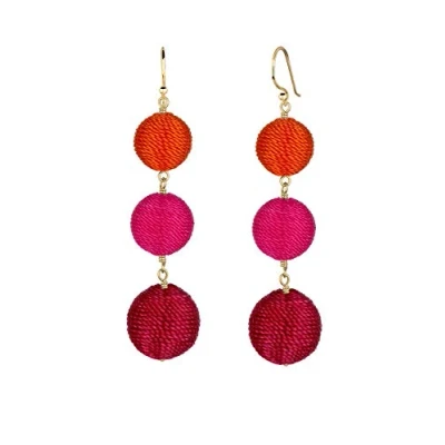 Abbildung von Elli Dangle GEO Ohrringe goldcoloured, Damen, Größe: One Size, Gold coloured