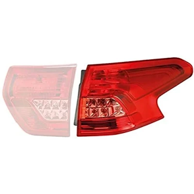 Abbildung von HELLA 2SD 354 823 021 Rückleuchte rechts äusserer Teil P21/5W, P21W ohne Glühlampen mit Lampenträger CITROËN: C5 III Kombi