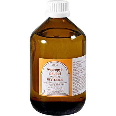 Abbildung von Isopropylalkohol 70% V/V Hetterich 500 ml