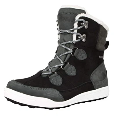 Abbildung von GUGGEN Mountain Winterstiefel HPC57 Damenfellstiefel Damenwinterstiefel Fellstiefel Stiefel wasserdicht Damen Lederstiefel Lammfellstiefel