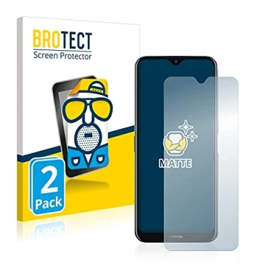 Abbildung von BROTECT Entspiegelungs Schutzfolie für Nokia G50 (2 Stück) Matte Displayschutz Folie, Anti Reflex, Fingerprint